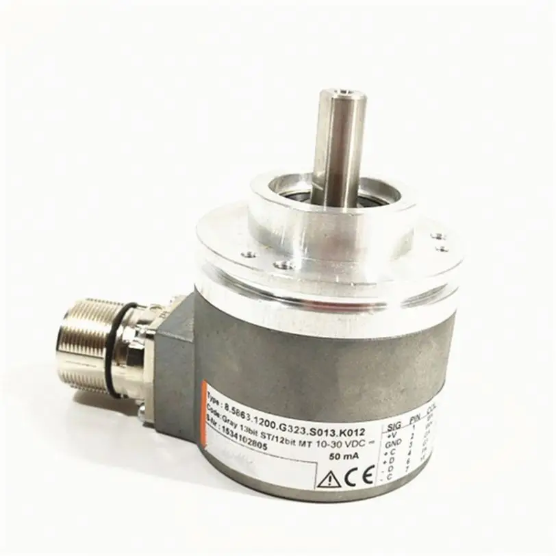 8.5000.D312.0100 240198 Quadrat 63,5mm IP65 rotary encoder