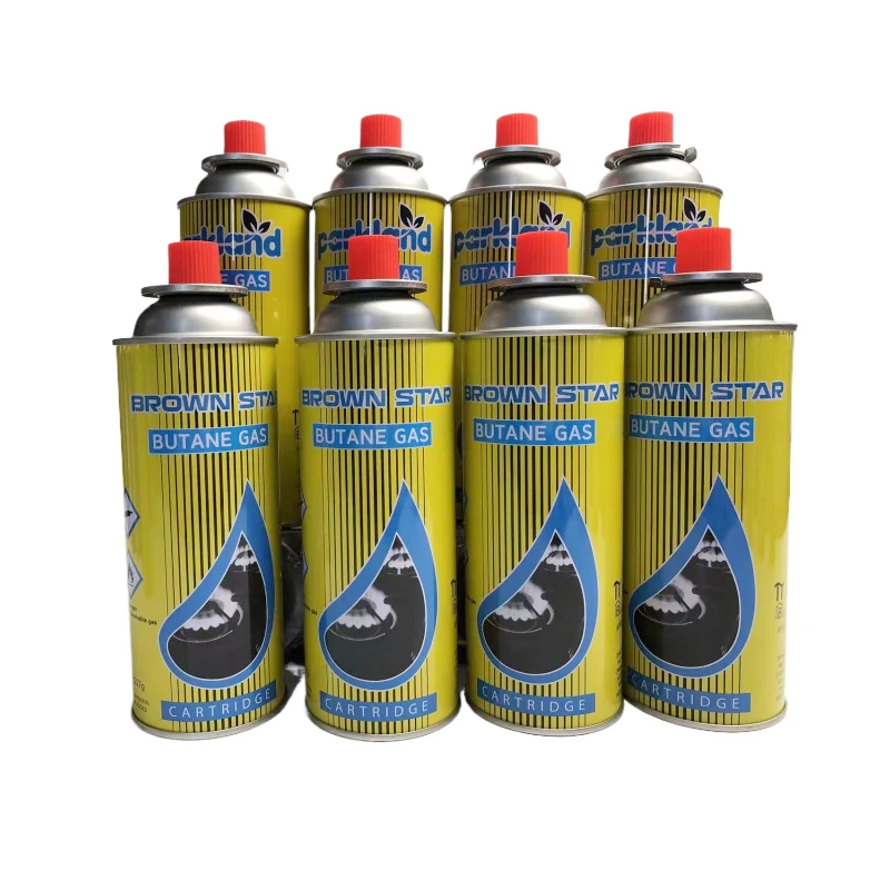 Wholesale Custom Portable Small Camping Butane Gas Cylinder Standard 220G Gas Cartridge