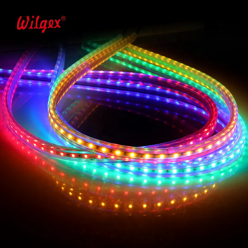 Подводная Светодиодная лента Водонепроницаемый IP68 тонкий SMD 2835 4000 К 6000 3000 24 В RGB