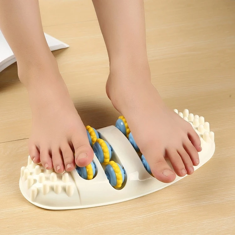 Factory Price Body Health Care Foot Massager Roller Silicone Massage Tool For Relax Promote Blood Regulation