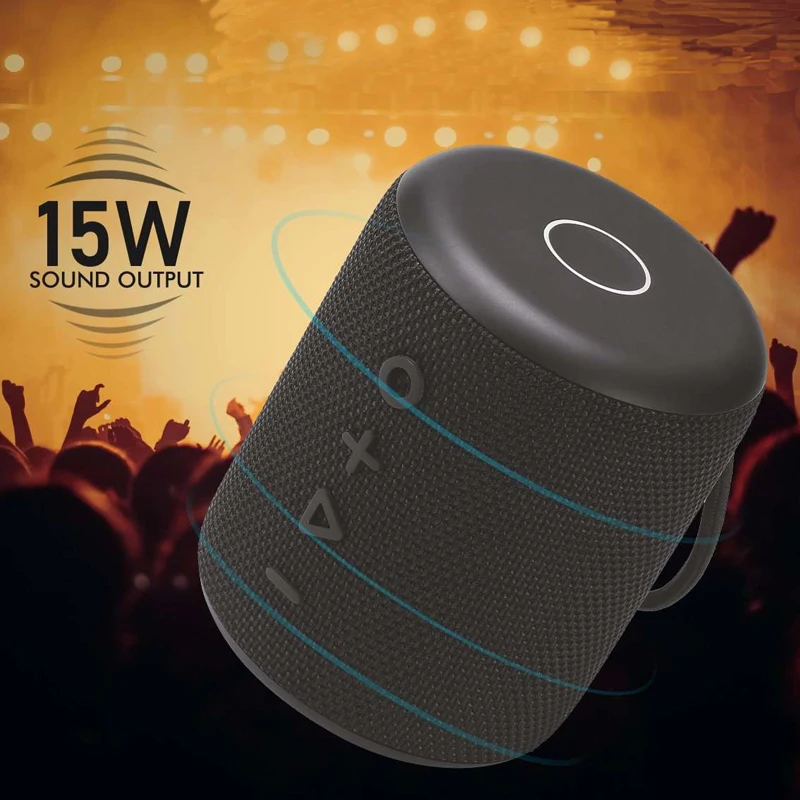 Dropshipping 2021 Portable BT Tws Super Bass Wireless Round Small Speakers