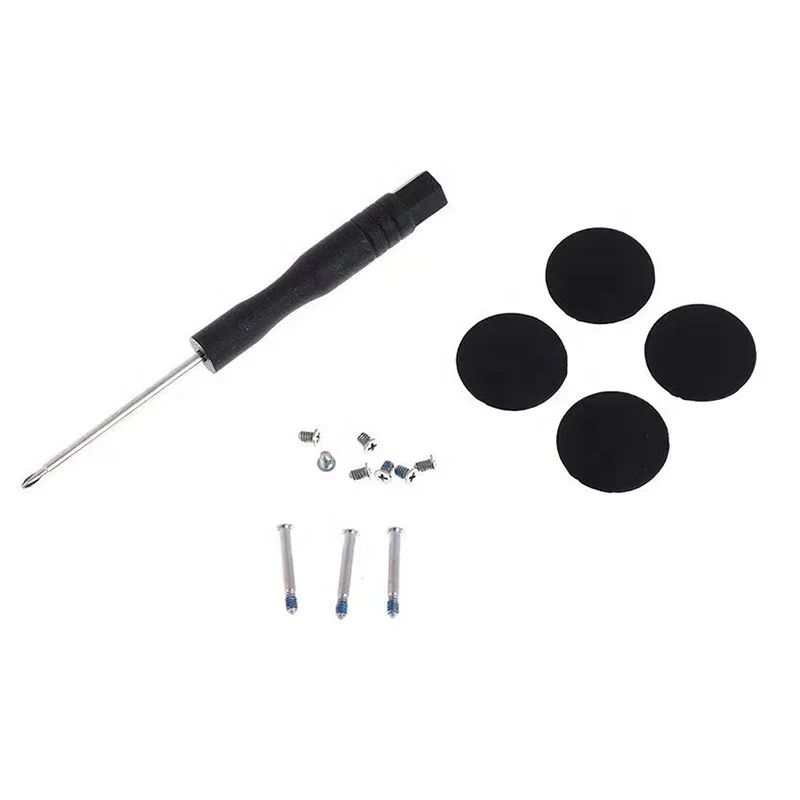 Bottom Case Rubber Feet And Screw Set For MacBook Unibody Pro A1278 A1286 A1297 Screw Set