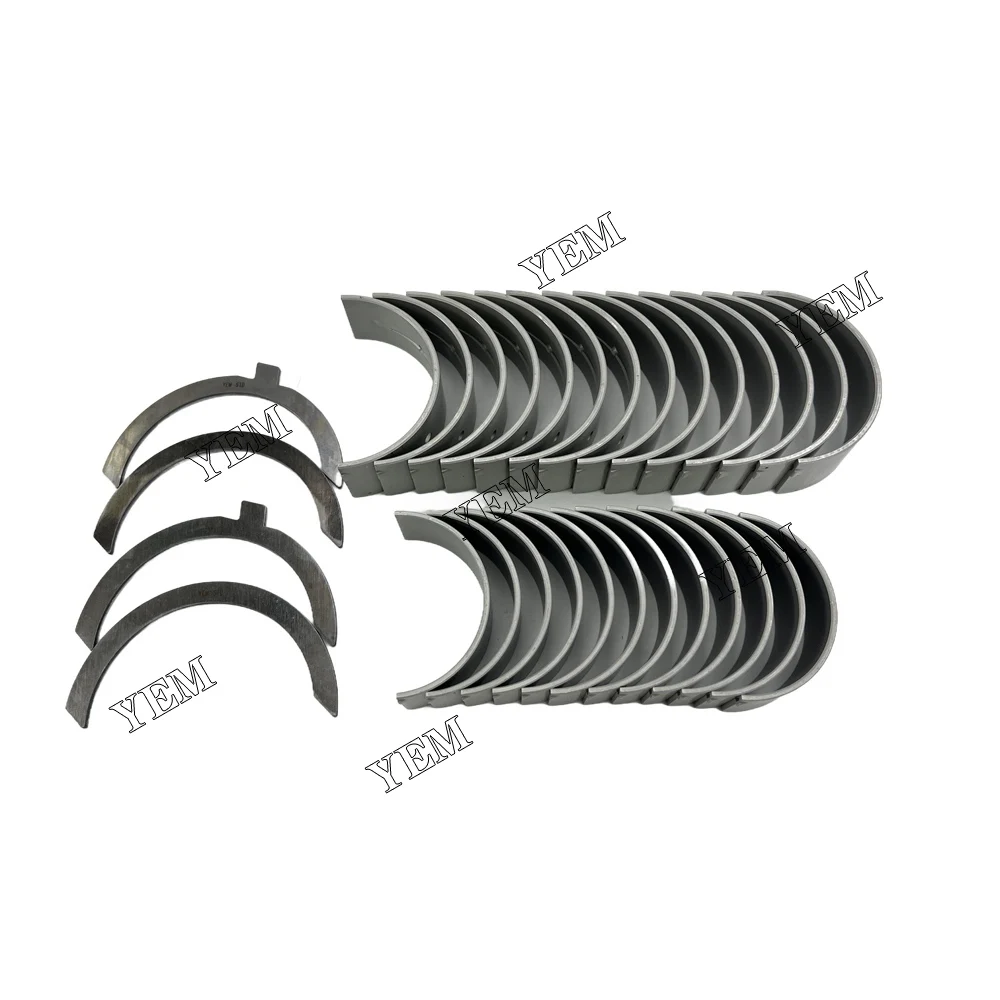 6BT Main Bearing And Connecting Rod Bearin Kit & Thrust Washer Set For Cummins Industrial Engines For Cummins Engine Bearing Set