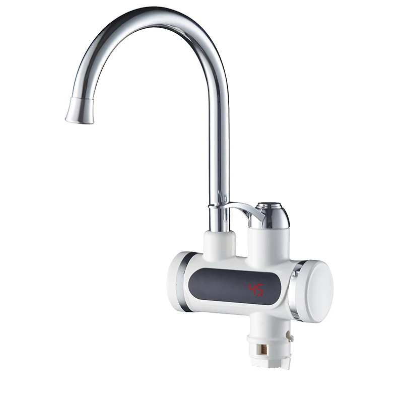 Современный новый дизайн мгновенный Электрический водонагреватель Faucet белый цвет мгновенный кран с горячей водой Электрический кран