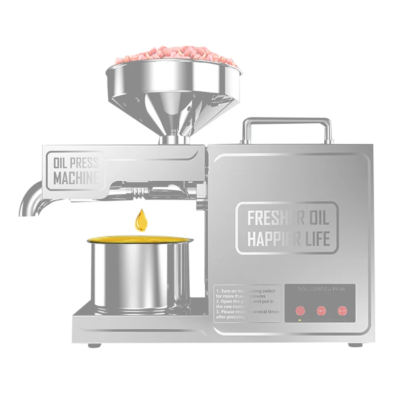 Economic and Efficient Edible Cooking Oil Making Automatic Peanut Rapeseed Oil Pressers Machine Palm Kernel Oil Press Machine