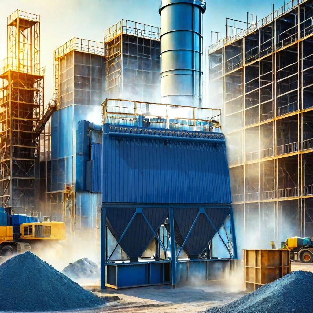 Pulse Jet Bag Filter  dust collector for Biomass Boiler cement kiln