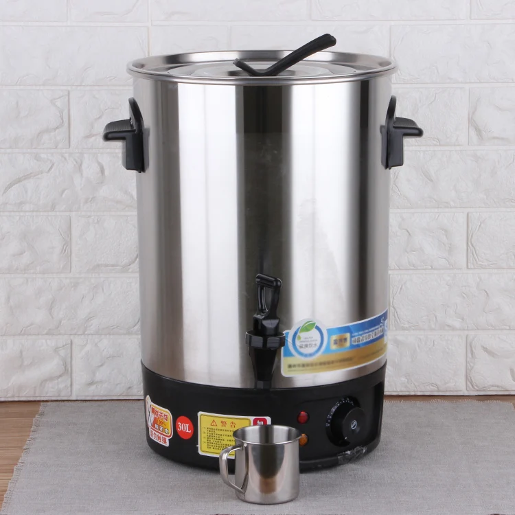 Factory supplier restaurant hotel catering stainless steel electric water boiler water barrel