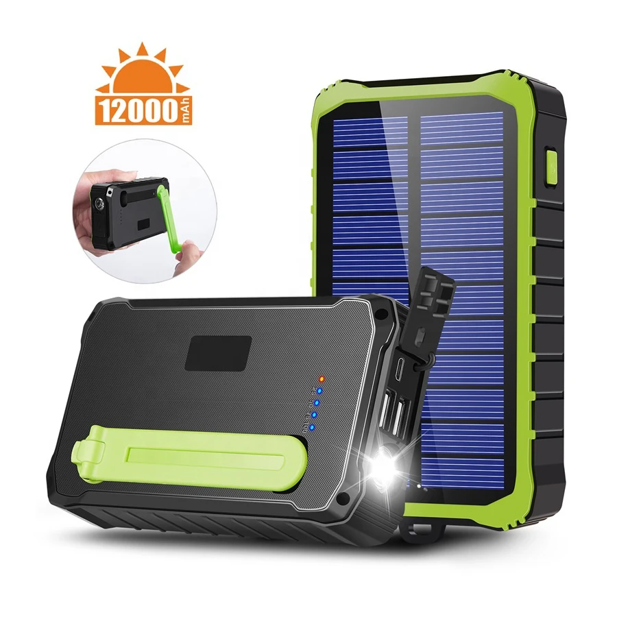 Solar power bank Portable Universal Solar Power Recharging Station  for laptop phone smart watch