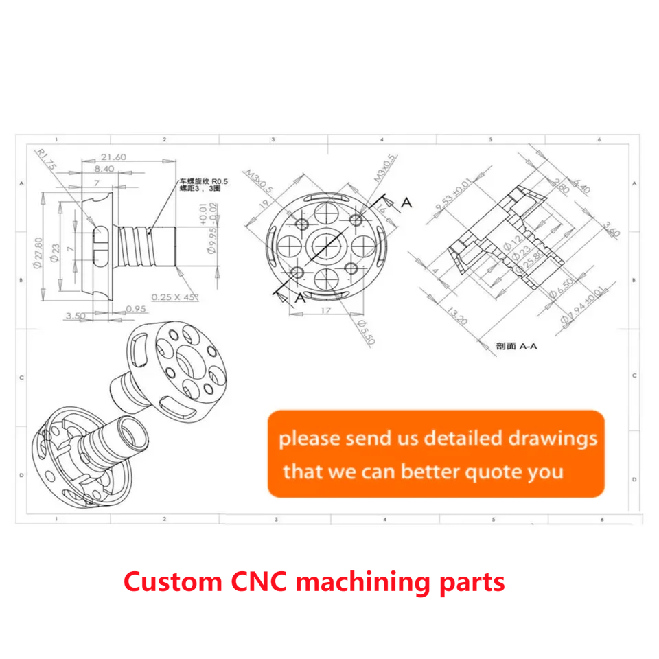 Custom Brass CNC Turned Parts Turning Machining CNC Machined Brass Part CNC Machinery Service