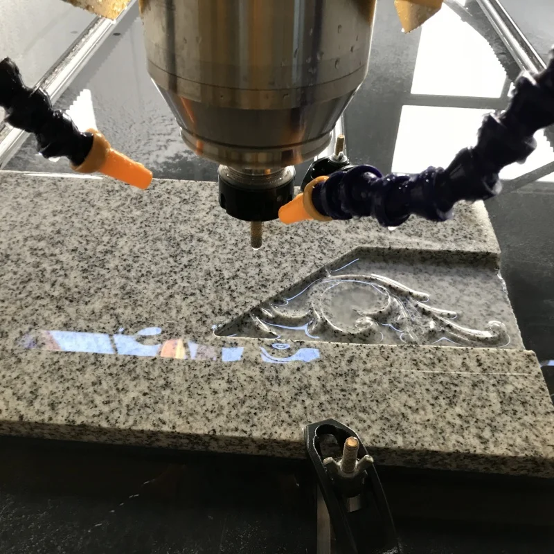 Гранит CNC маршрутизатор камень 3D роторный гравировальный станок для камня