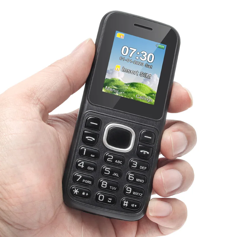 QTECH C1300 Basic Low-Cost Feature Phone with 1.77-Inch Screen CDMA 800MHz Mobile