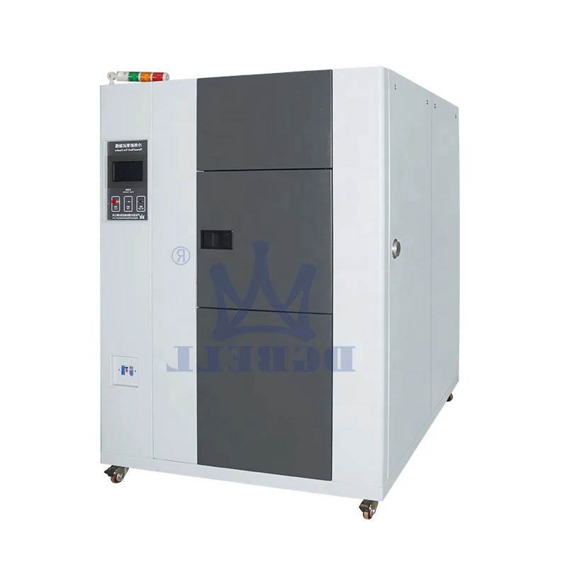 Tester Air To Air High Low Thermal Shock Test 2 Zone Two-Position Climate Chamber