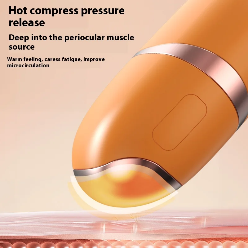 2024 NEW Electric Eye Massage, Stick Eyes Wrinkle Removing Use 4s Mist Moisturize Eyes Care Device Heated Vibration Instrument