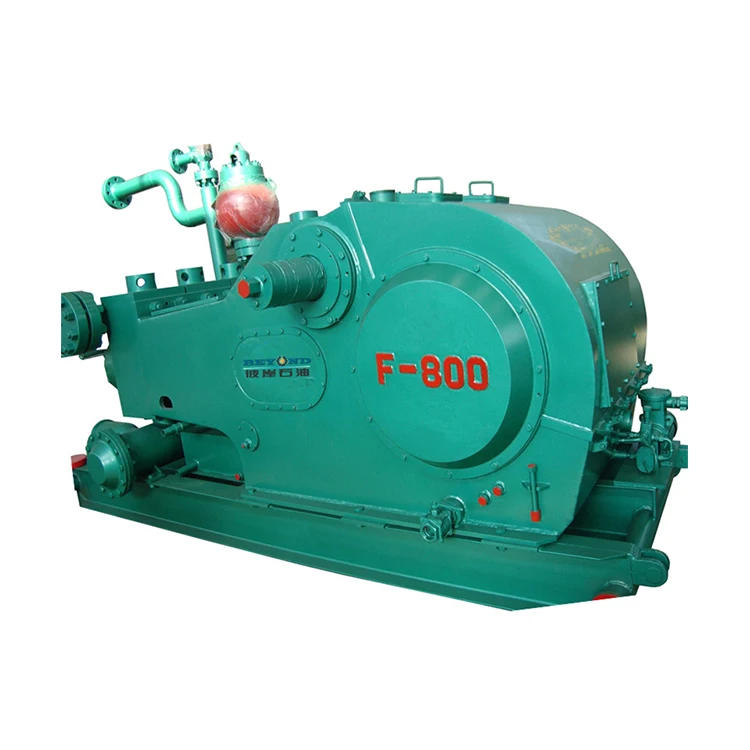 China Factory Supply F1000 Triplex Piston Hydraulic high pressure Mud Equipment in oil Drilling pump  1000 bar