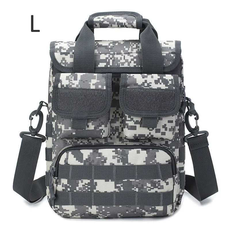 Outdoor Waterproof Shoulder Sling Bag Camouflage Tactical Handbag for Camping Sports Hiking
