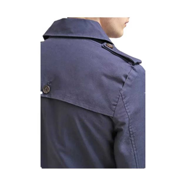 Latest Style Fashion New Classic Slim Fit Mens Trench Coat