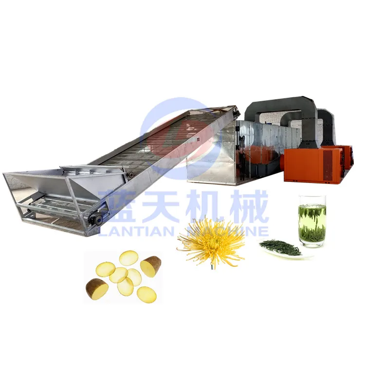 
Popular in the US and Canada hemp dryer multi-layer mesh belt drying machine 