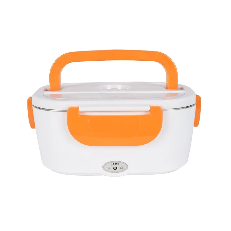Portable 220V 110V 40W Food Grade Stainless Steel Electric Heating Food Container Thermal Electric Lunch Box