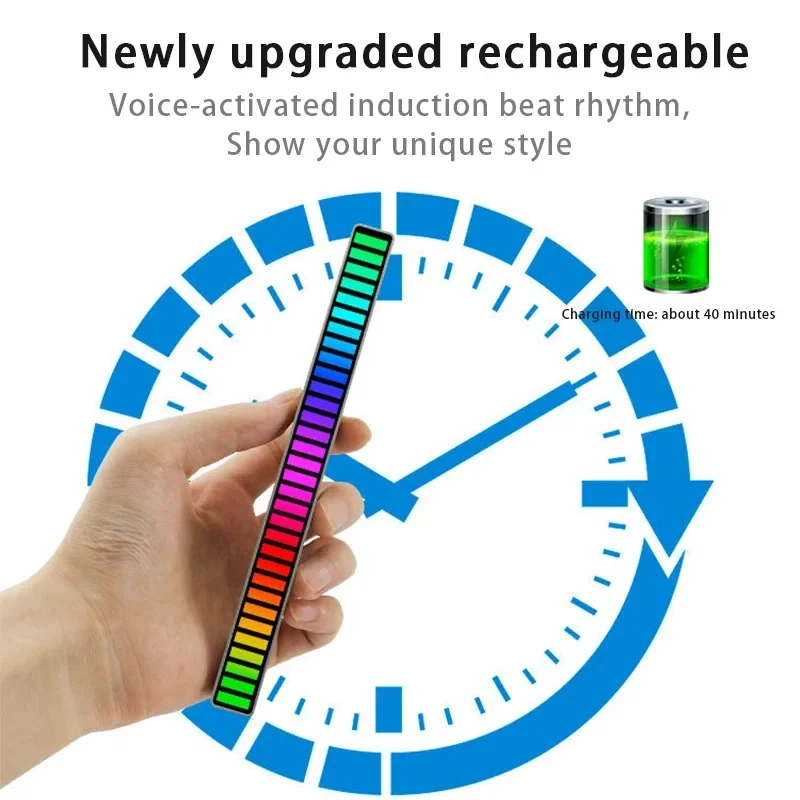 RGB Светодиодная лента с музыкальным звуком