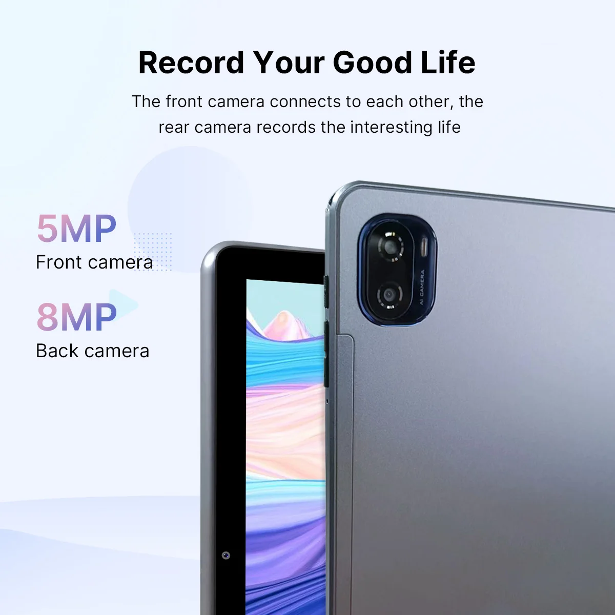 A16(2022) Tablette Android 12 Tablet Pc 4Gb Ram 64Gb Rom 5+8 Mp Dual Camera Fm 10 Inch Ips Hd Tablet for Student Online Lesson