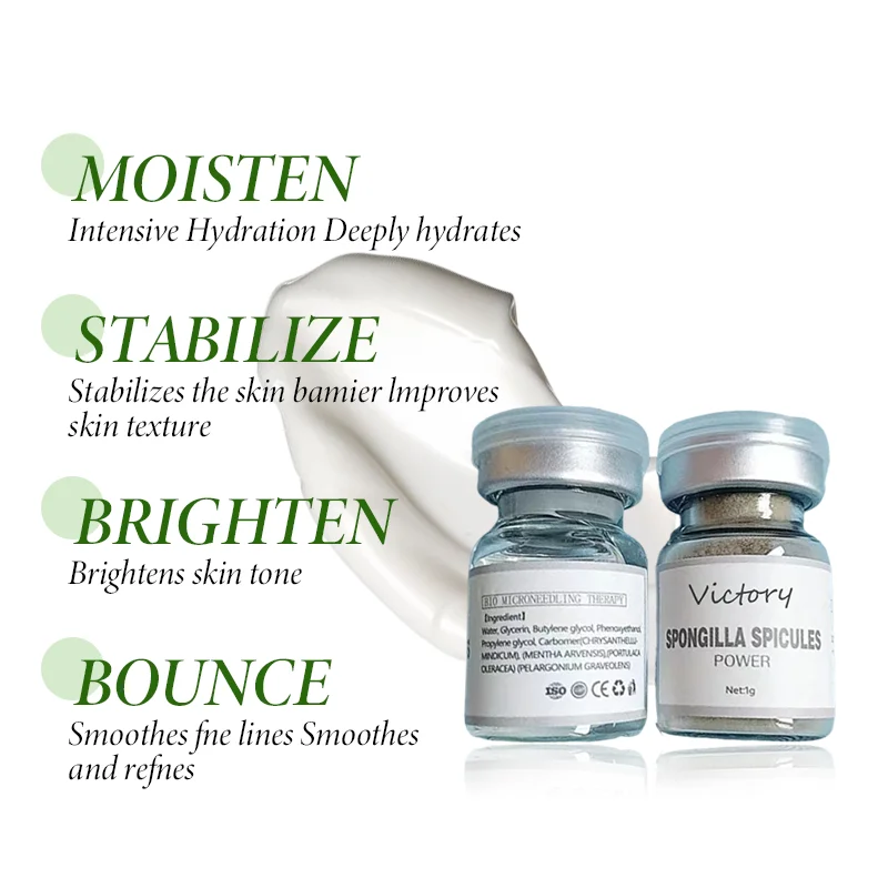 Bio Microneedling Therapy Acne Removal Algae Peeling Skin Tightening Natural Algae Peel Off  Powder