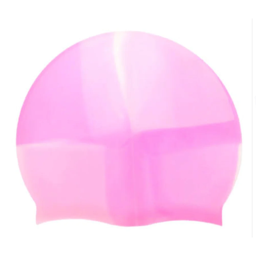 ZLF Высокое качество Детские плавающие шапки смешанные цвета мягкие гибкие водонепроницаемые силиконовые пользовательские детские плавающие шапки CP-3