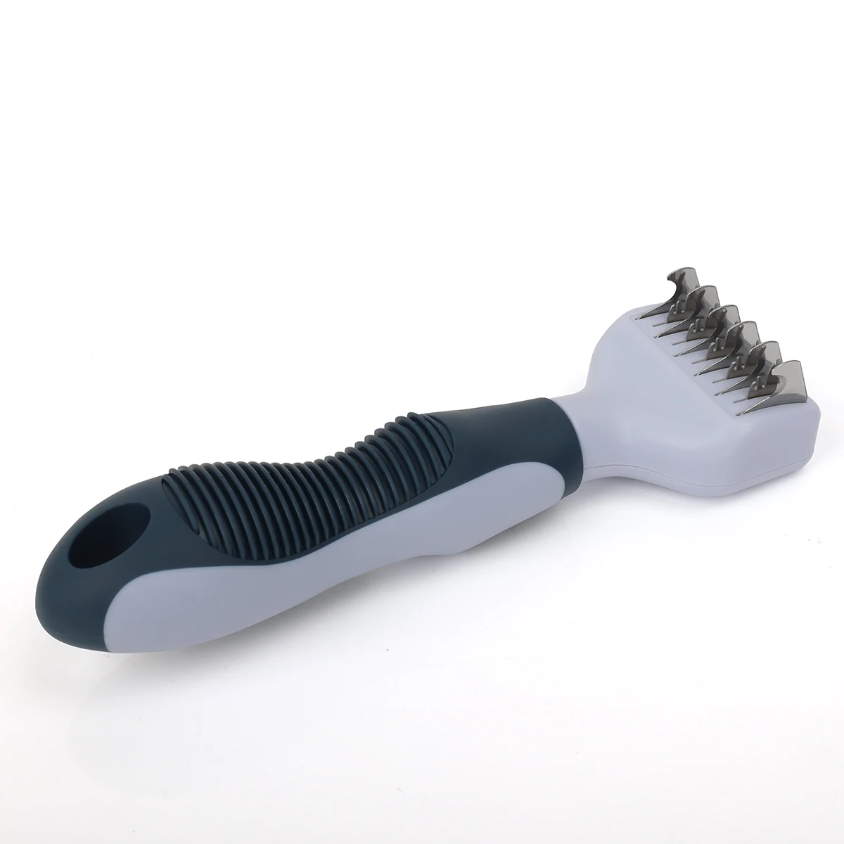 Factory Wholesale Custom Logo Cat Hair Remover Comb Dog Dematting Rake Comb Pet Grooming Comb