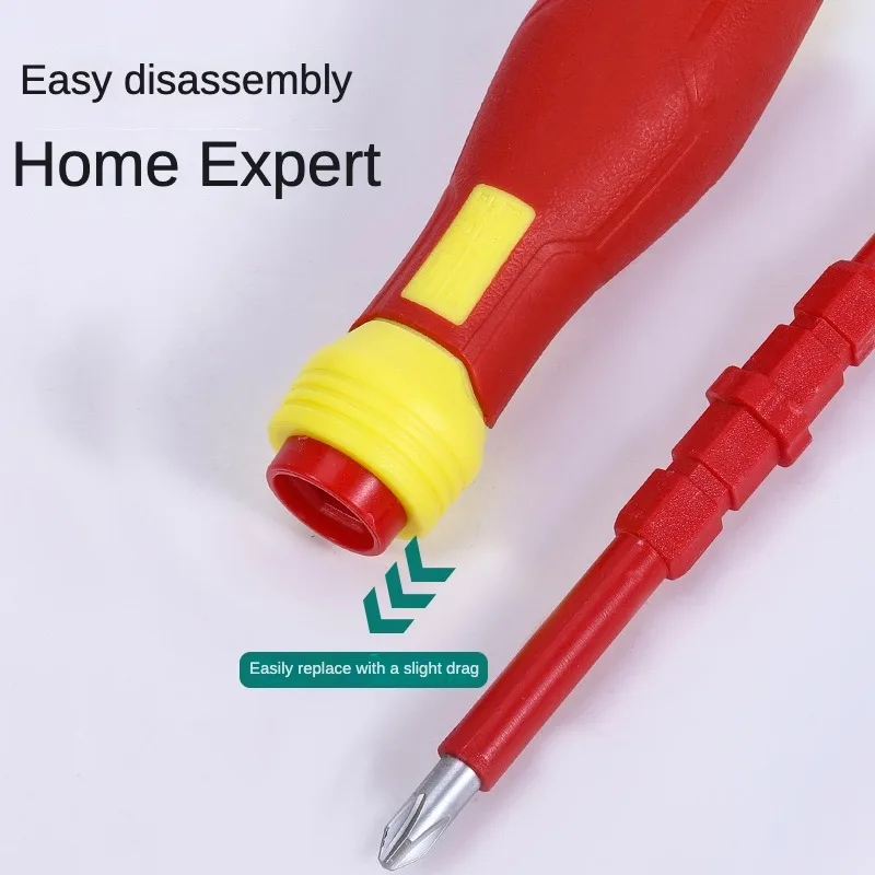 Multi Function Electrical Voltage Tester 1000v Slotted Phillips Dual Purpose Insulated Bolt Driver Electrician Screwdriver