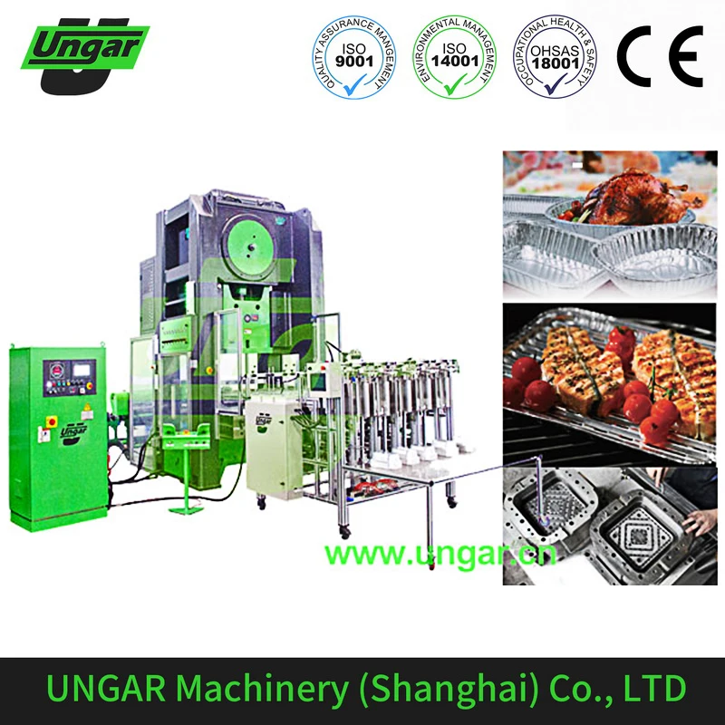 UNGAR разматыватель машина фидера для общественного питания одноразовый алюминиевая фольга контейнер еды коробка лоток посуда полый конъюгированный силиконизированный полиэстер решений