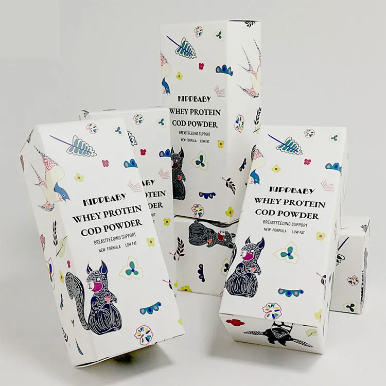 customized Multipurpose cardboard Kraft Paper Packaging Box With clear window