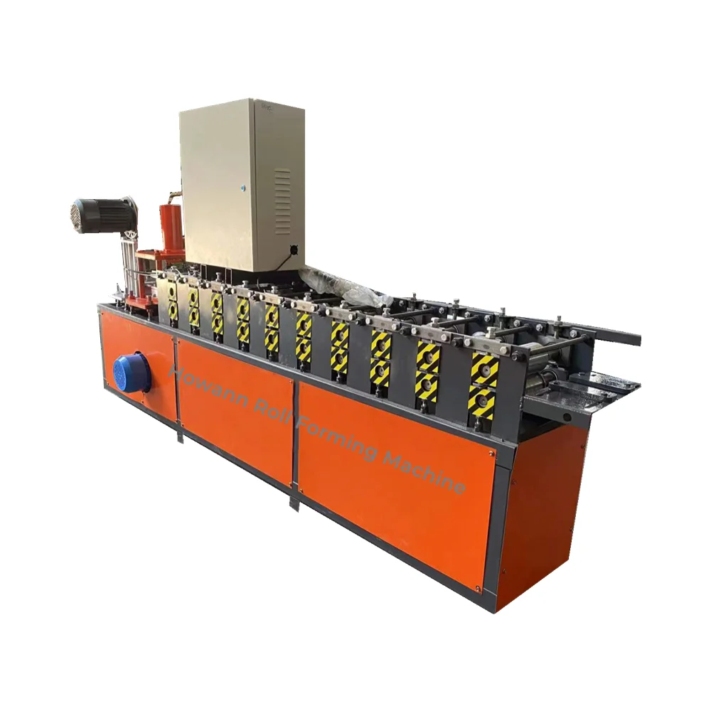 Zhengzhou Howann C84 Color Steel Door Billboard Decoration Roll Forming Machine For Sale