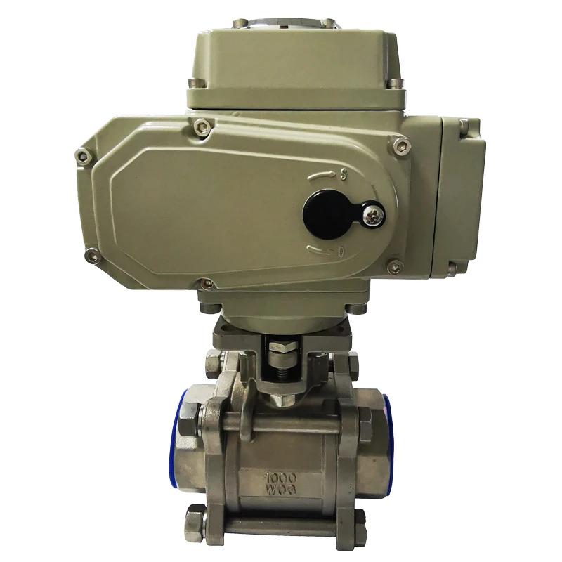 Многооборотный электрический привод для шарового крана с беспроводным управлением, быстрая установка