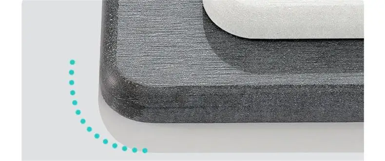 2024 Factory Customized Ultra Absorbent Diatomaceous Earth Bath Mat Classic Grey Non-Slip Fast Drying Stone Newest Hot Home