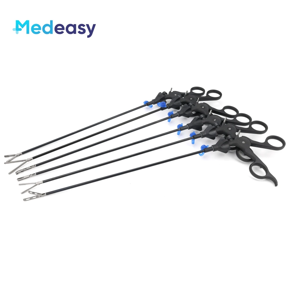 Medical Reusable 5mm Laparoscopic Surgical Hand Instruments Grasper Scissors Forceps Dissector for Laparoscopy Abdominal Surgery