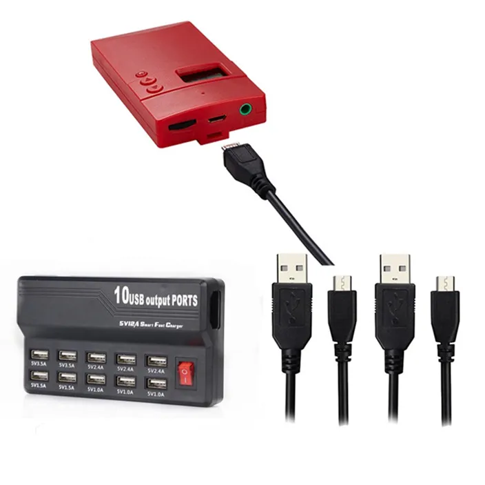 wireless tour guide system with rechargeable lithium battery long working time