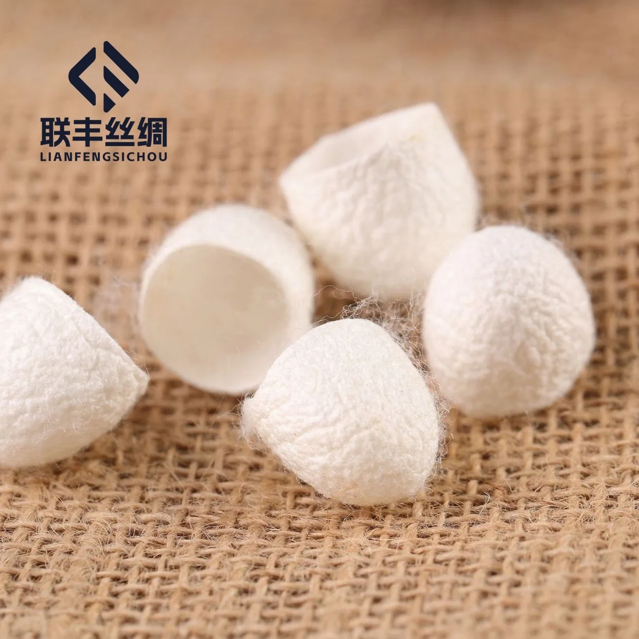 100% Natural blackhead remove bath cleansing raw silk silkworm cocoon