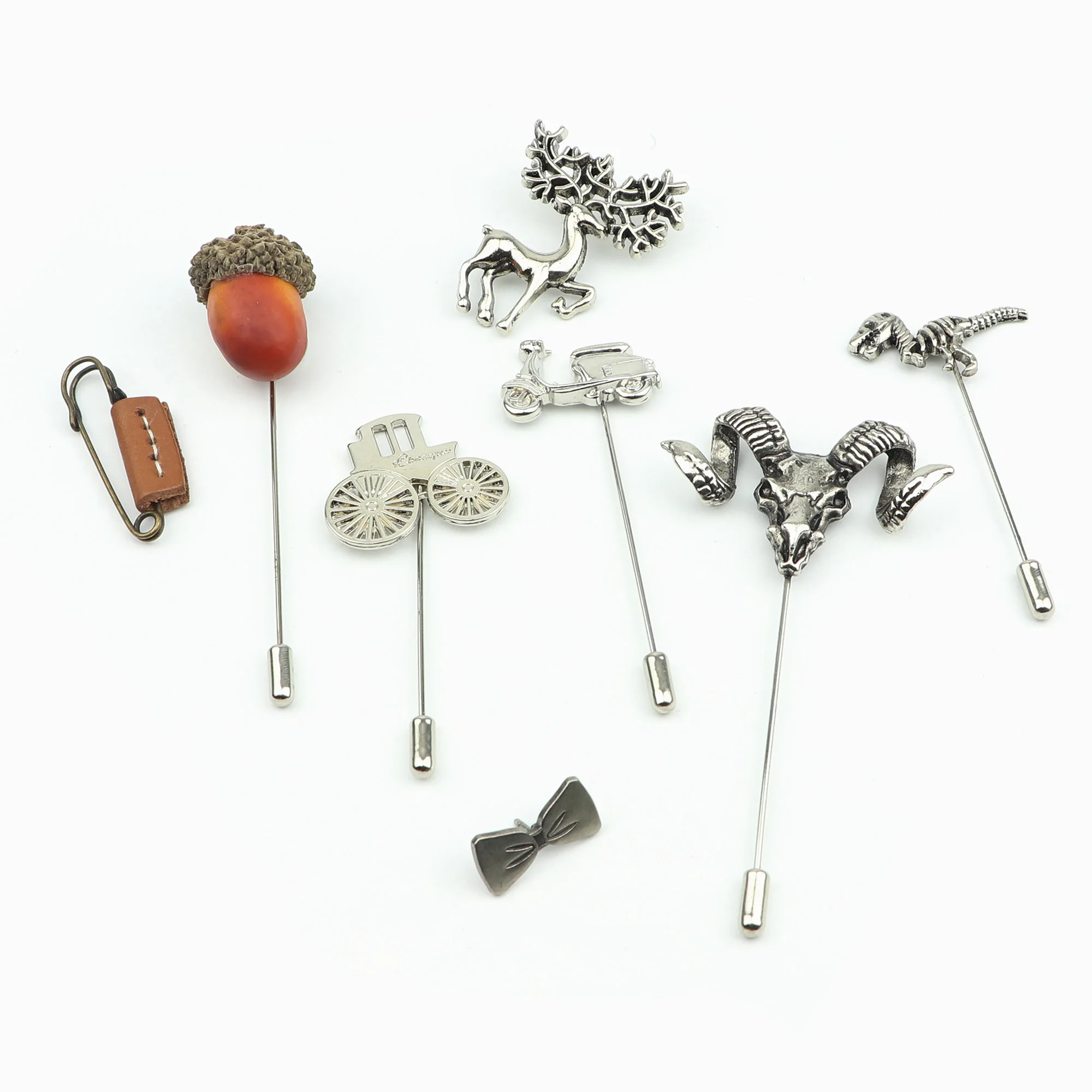 1 шт. сосновые конусы Скорпион олень Коза брошь для мужчин и женщин изысканное ювелирное изделие Свадебная вечеринка встреча бижутерия лучший подарок костюм лацкан булавка