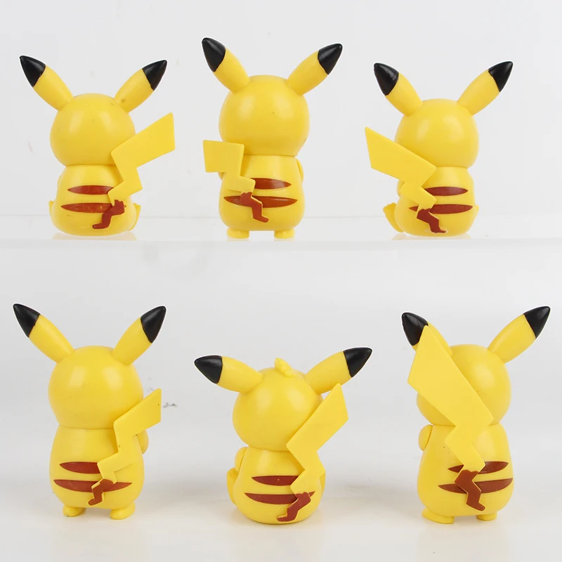 2024 New Popular Kawaii Pikachun Pokemoned Anime Figure Japan Anime Figure Pocket Monster Toys for Kids Gifts
