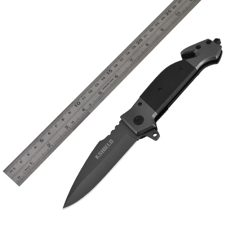 
China Supplier High Quality EDC Custom Folding Switch Blade Small Survival Comping Pocket Knife 
