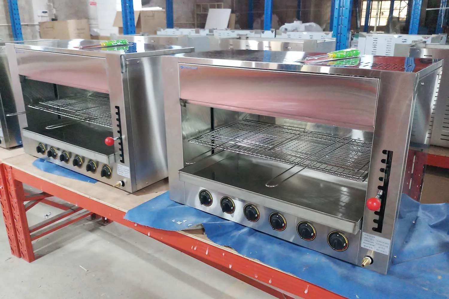 TT-WE112A High Quality Kitchen Gas Infrared Salamander Broiler Grill