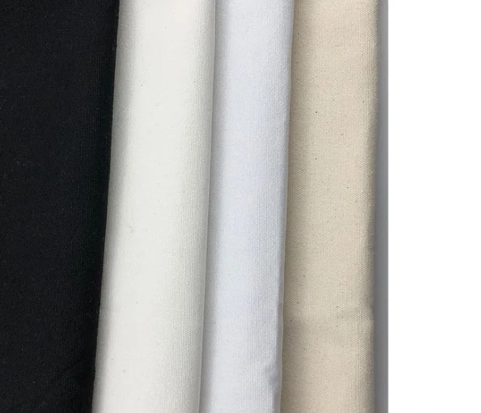 Manufacturers Direct Custom Cotton Twill Fabric Pure Organic 100% Plain Polyester for Recycle