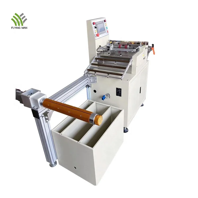 High Speed Printed Label Cutting Machine Self Adhesive Sticker Cutter Roll to Sheet Cutting Machine