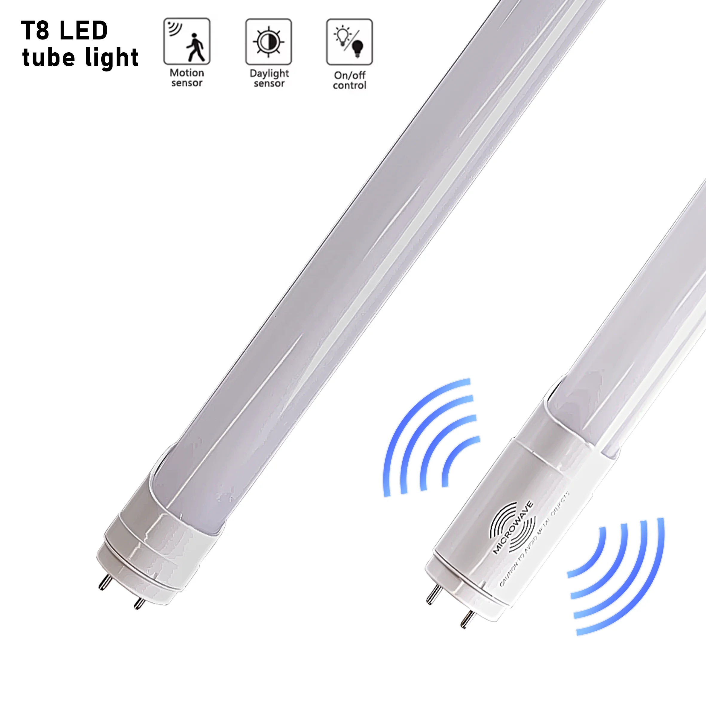 Energy saving Radar Sensor Tube 18W 4ft 120cm Microwave Sensor T8 Tube light