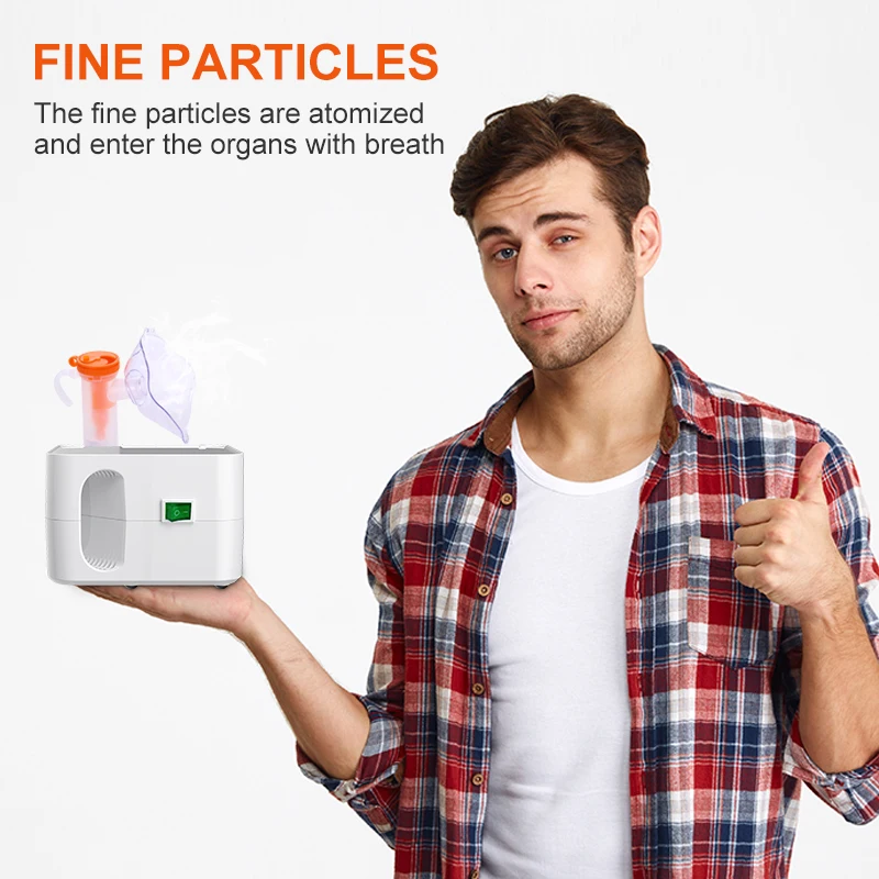 AXD Handheld Electric Nebulizador Asthma Inhaler Cough Drug Atomizer Medical Mesh Nebulizer nebulizador Machine