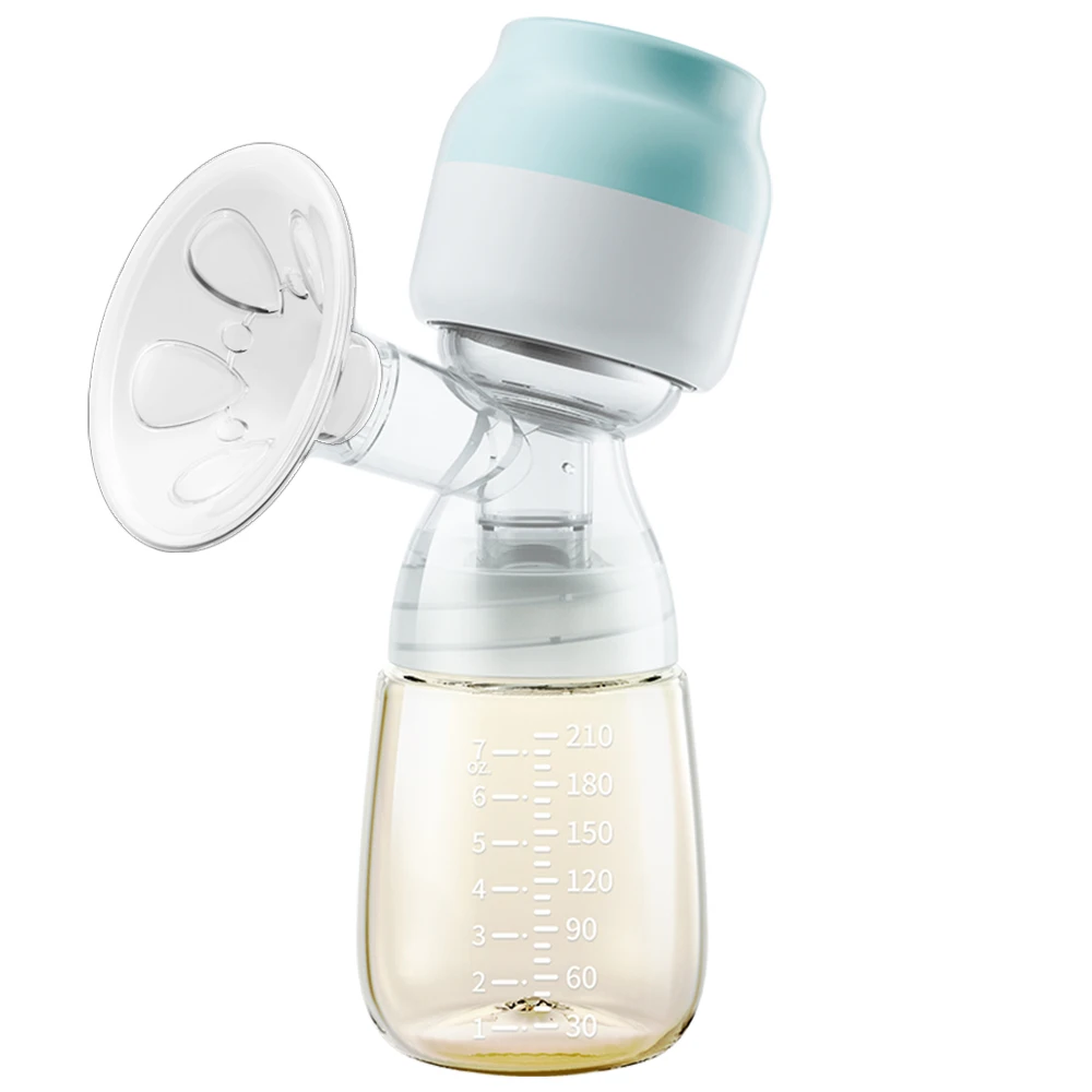 Portable Electric Breast Pump Hands Free Breast Pump Baby Milk Pump Rechargeable and Backflow Protector