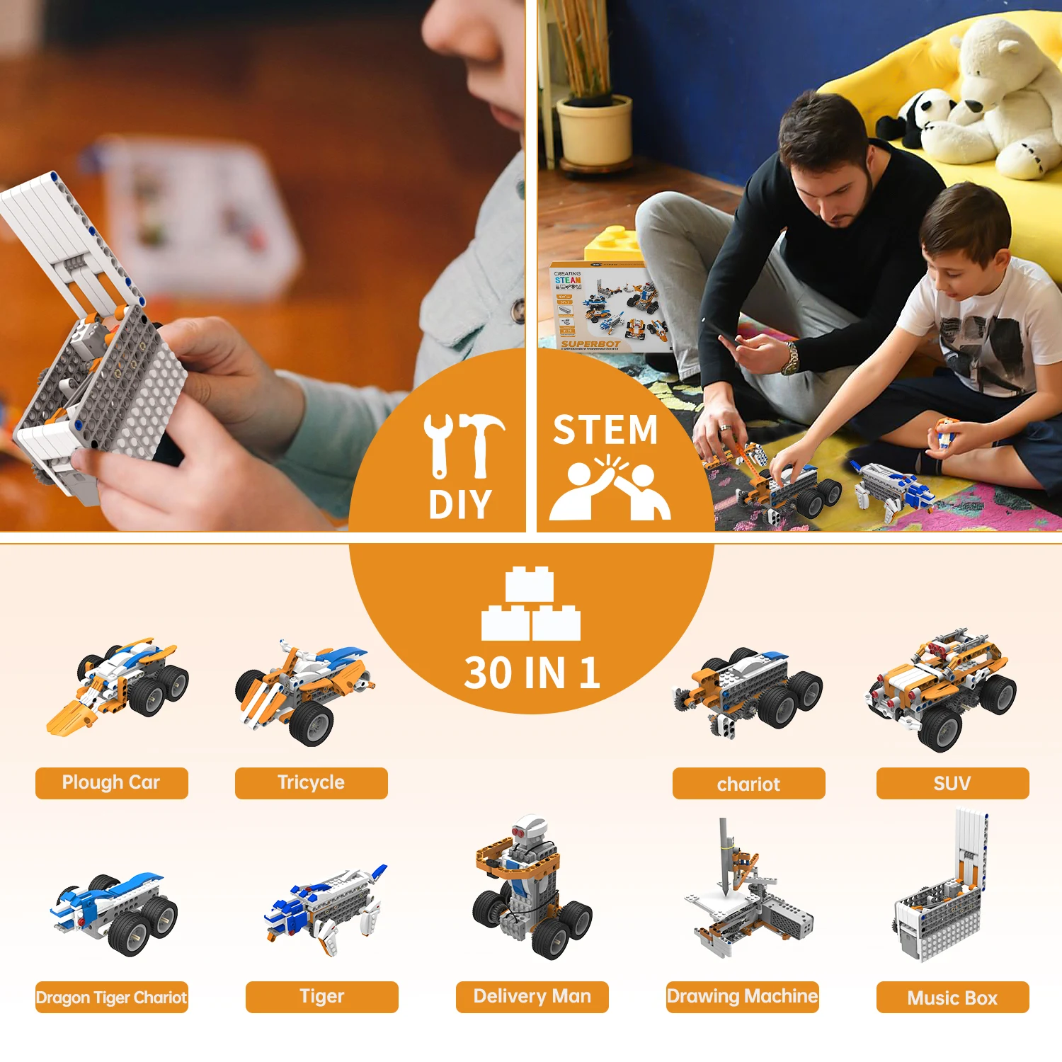 Makerzoid игрушки с дистанционным управлением программируемый робот супербот 26 в 1 для кодирования мальчиков и девочек 6 + лет