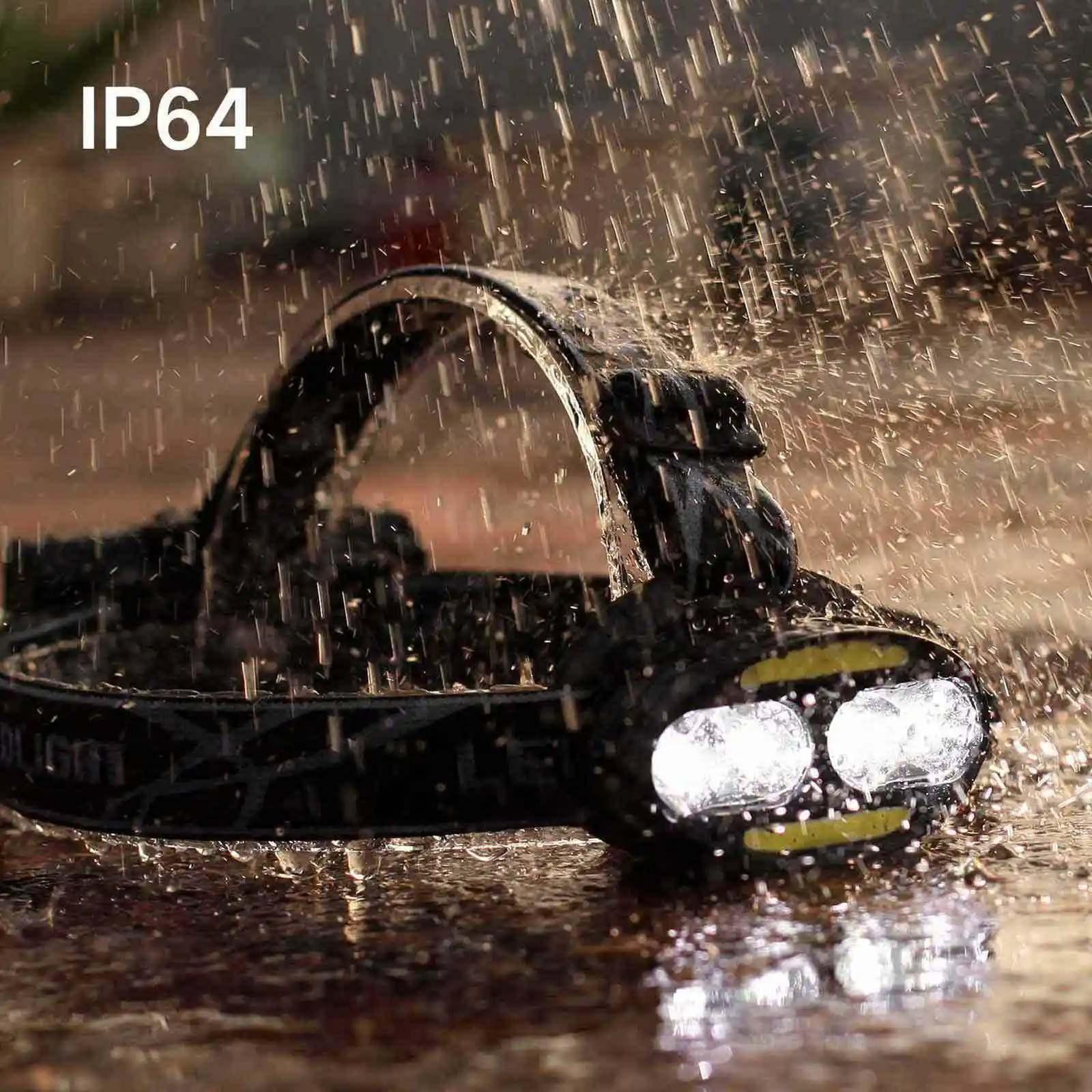 head mount  all perspectives induction high power headlamp 18650 cob led rechargeable sensor head lamp motion