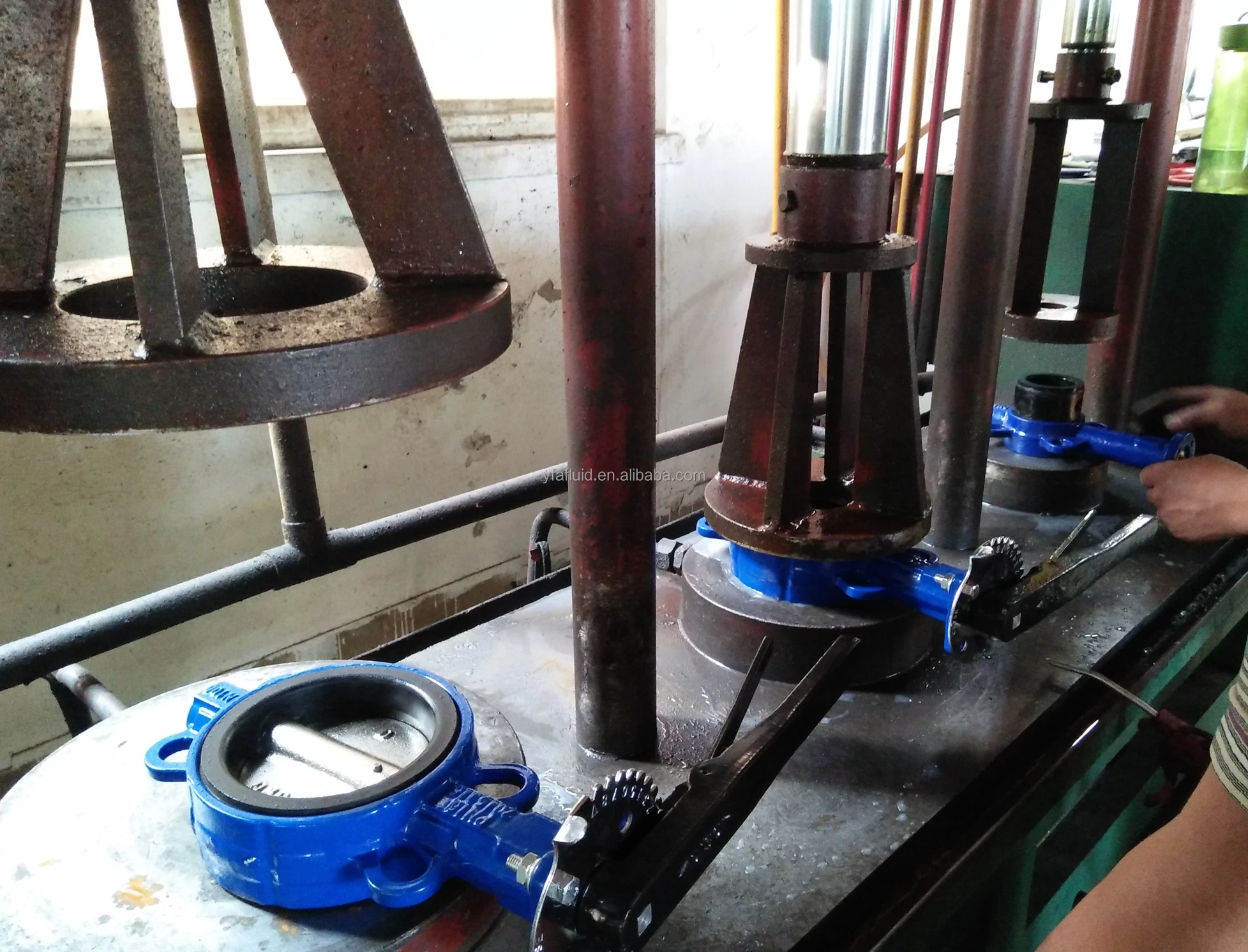 Anhui Split Type Butterfly Valve PTFE Valve Lug Wafer Manual Soft Seal Disc PTFE Lined Butterfly Valves