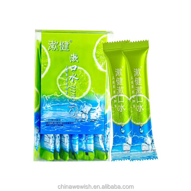 Travel Suit Mouth Wash Strip  Deodorant Mouthwash