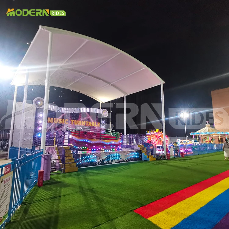 Carnival funfair rides manege thrill rides turntable crazy disco tagada rides for sale